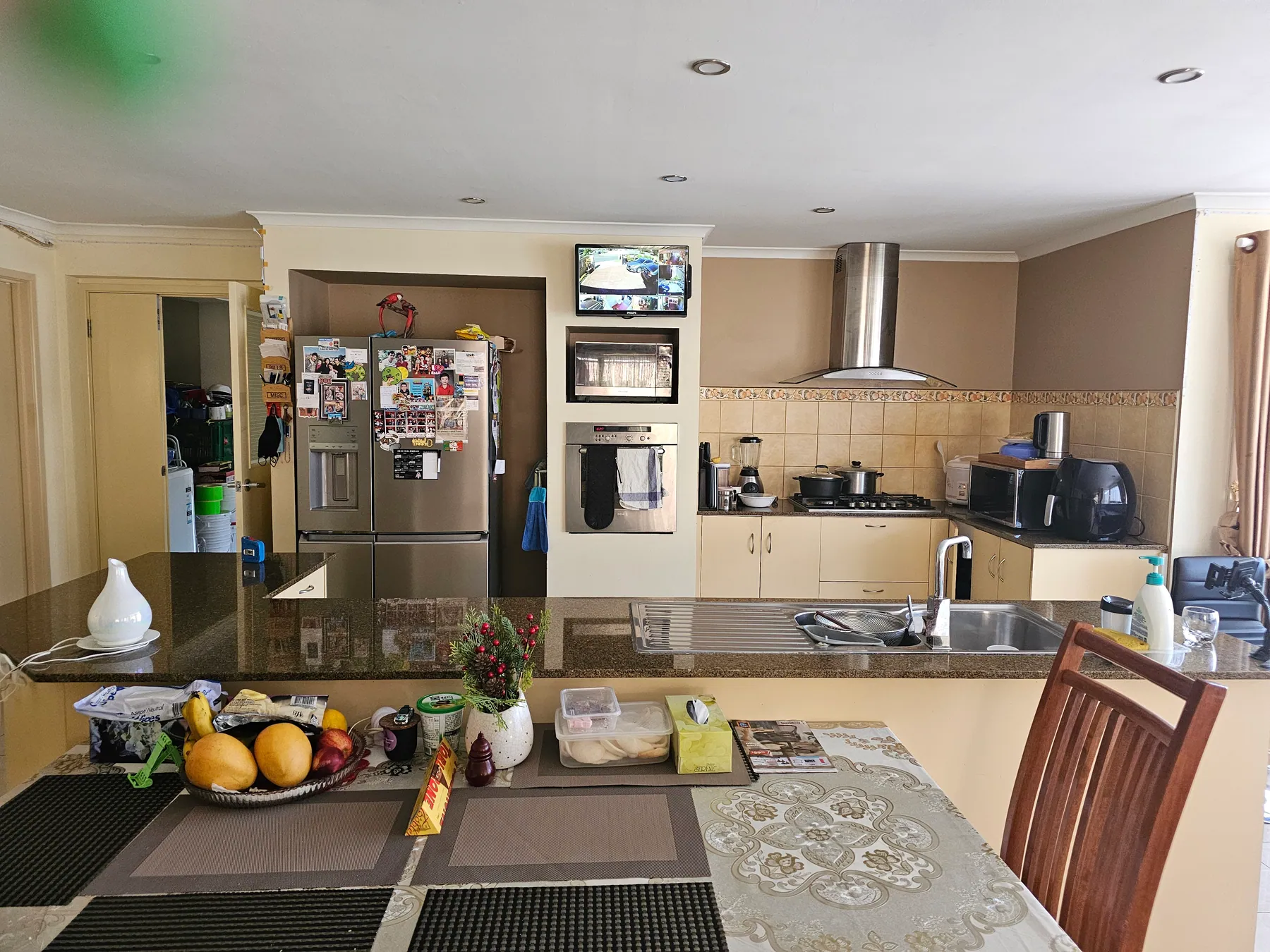 The kitchen, Aspendale before the renovation