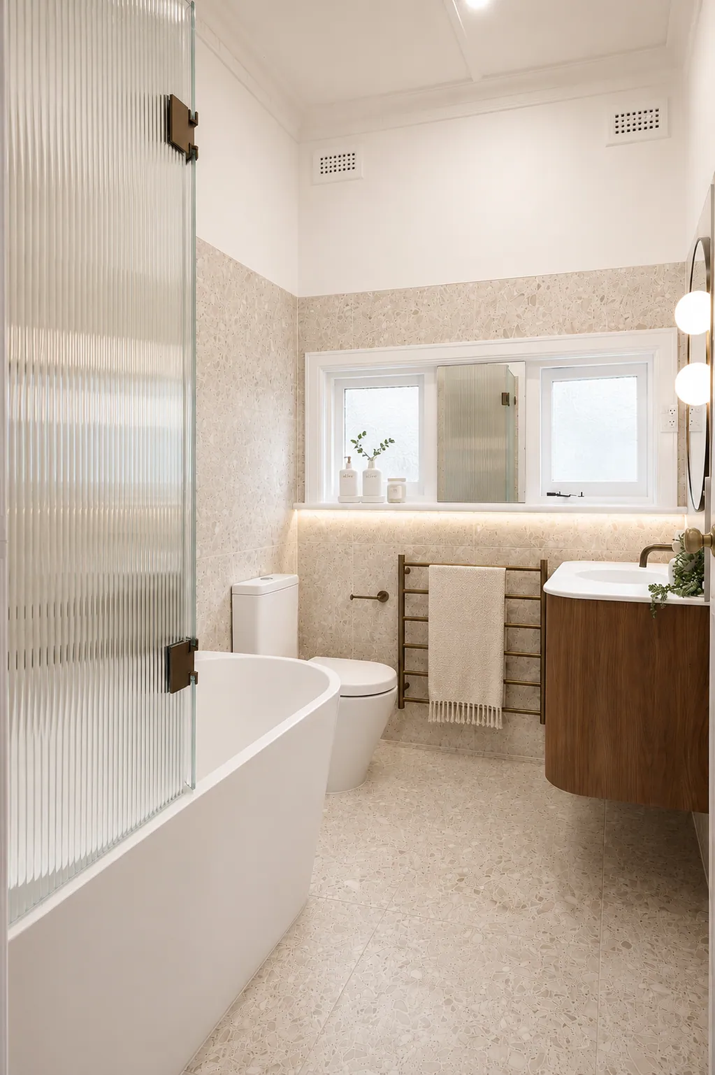 Bathroom renovation in Hampton by The Kiely Group