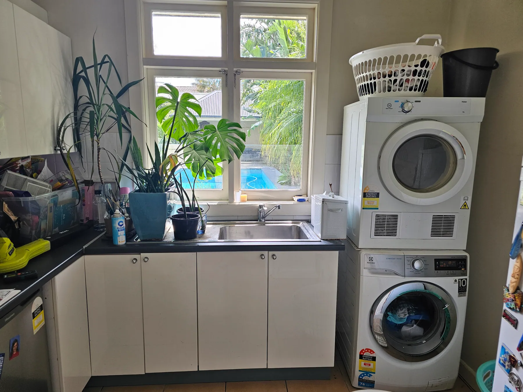 The laundry, Hampton before the renovation